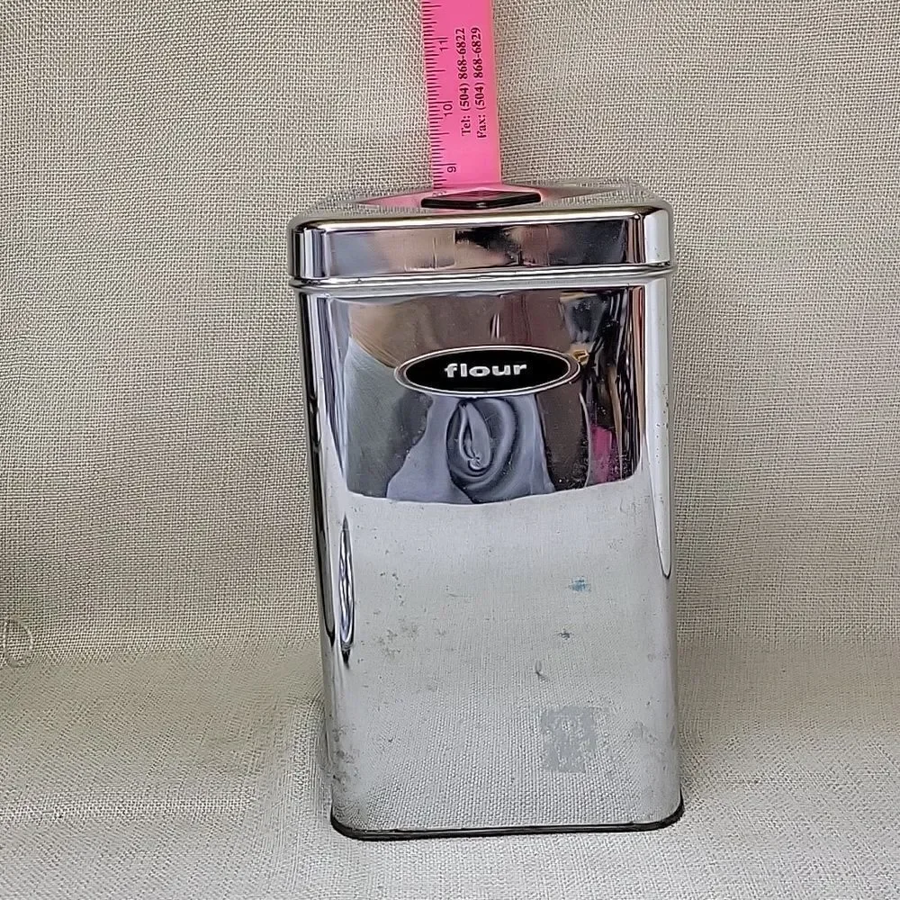3‎ Lincoln Beauty Ware canisters 1 Canette canister and spoonrest